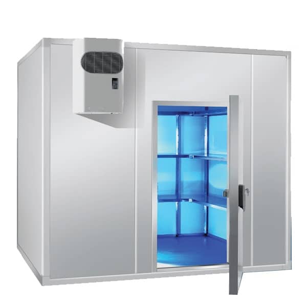 Câmara fria comercial instalada pela Geo Refrigeração em Brasília